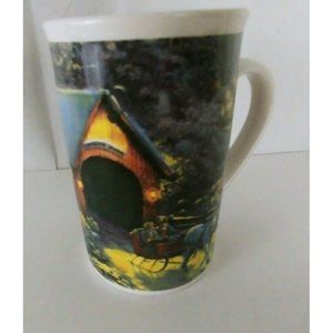 2008 THOMAS KINKADE Winter Evening Memories by Designpac Coffee Cup Mug